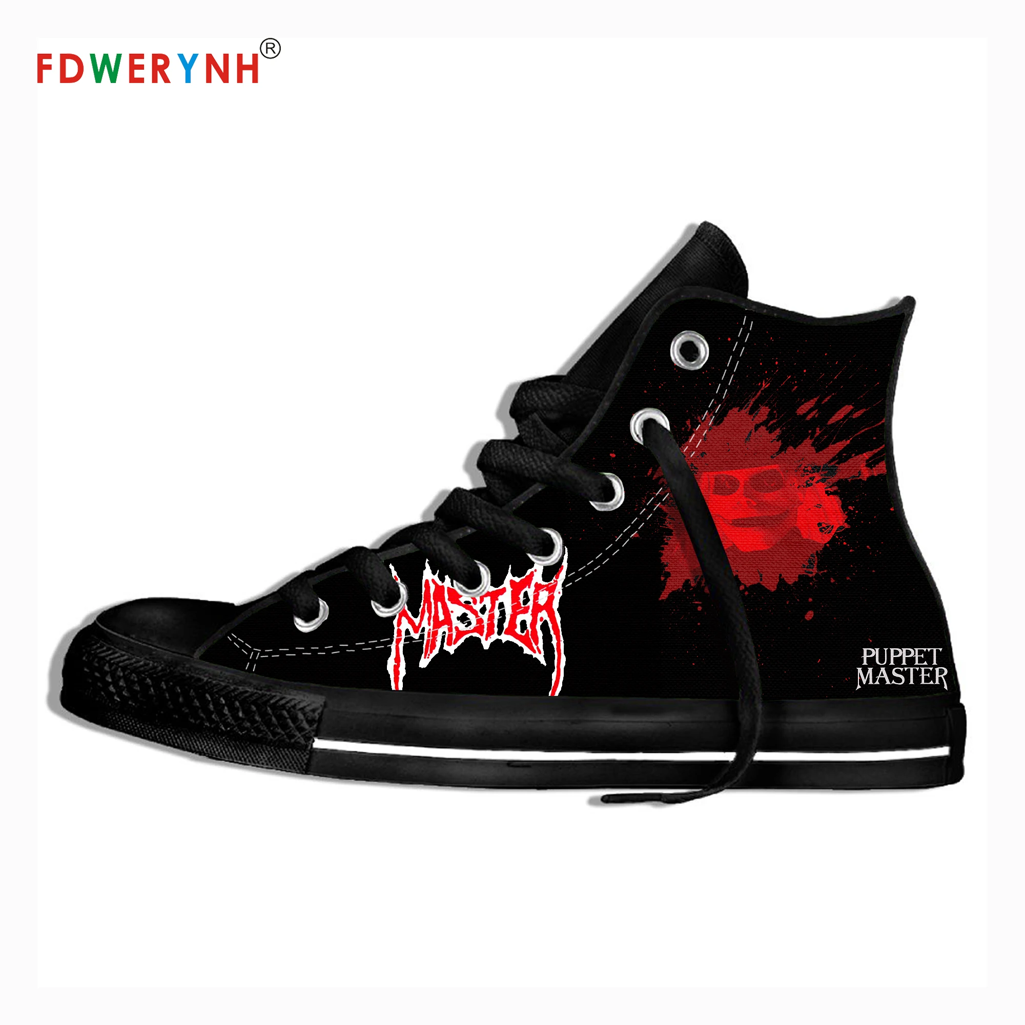 

Men's Casual Shoes Black Master Band Most Influential Metal Bands Of All Time Cool Street Breathable Brand Canvas Shoes