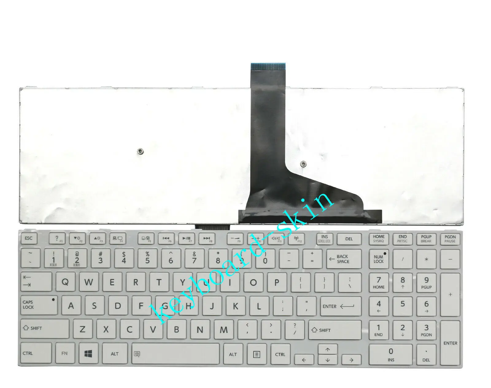 Новый США и белого цвета, с подсветкой Клавиатура для ноутбука Toshiba S70-A,S70D-A, S70t-A,S75-A,S75D-A,S75t-A,S70-B,S70D-B,S70t-B,S75-B,S75D-B,S75t-B