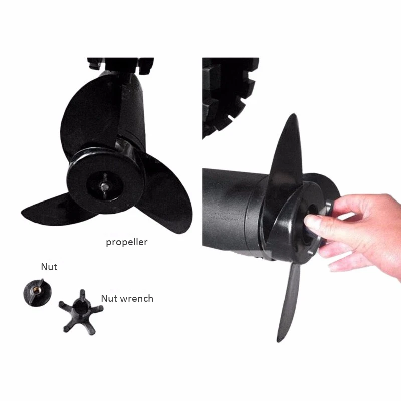 

Motor Boat Propeller Electric Propeller Propeller Outboard Motor Electric Motor for Haibo Et34 Et44 Et54