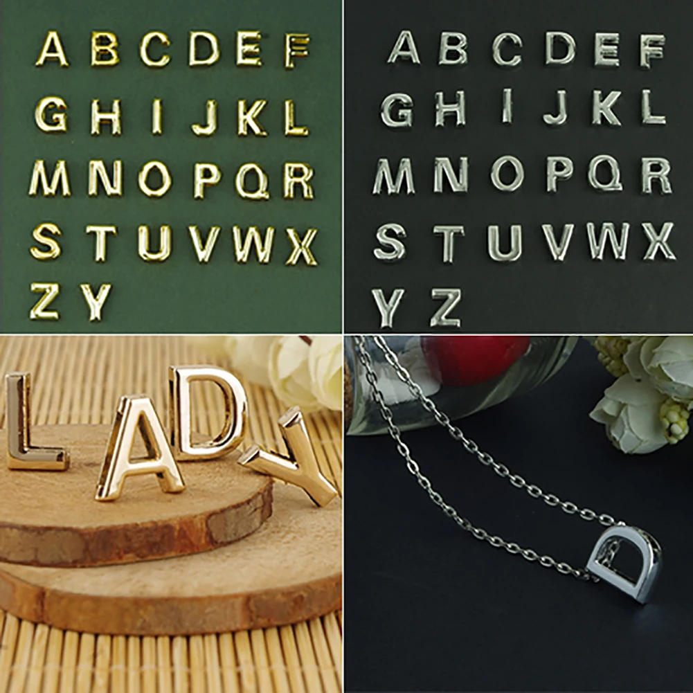 Модное женское ювелирное изделие DIY цепочка с буквенным принтом Очаровательное