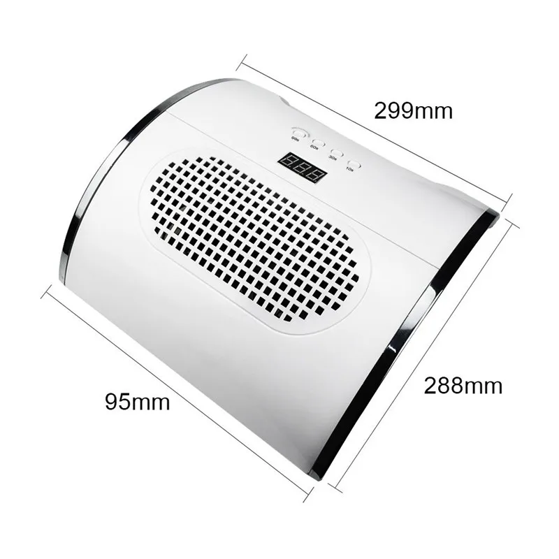 

Nail Lamp Nail Cleaner Two In One Phototherapy Machine Led Light 80W Quick Dry Nail Machine Nail Dryer Manicure Tool 2 Bags