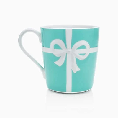 one mug Голубая рельефная Роза костяного фарфора кружка и чашка 350 мл белые фарфоровые чашки для кофе свадебный подарок на день рождения - Цвет: one mug