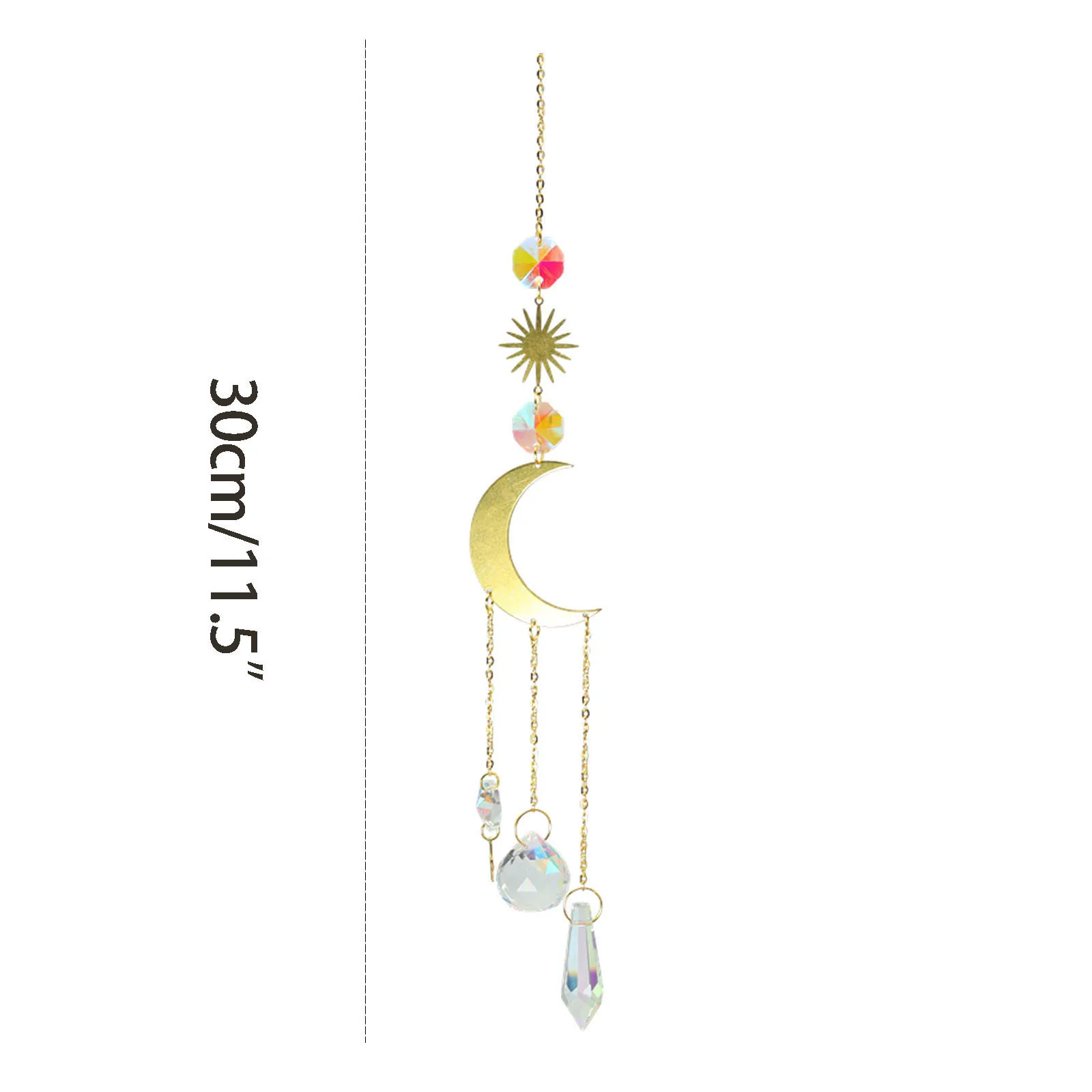 

Decoration Wind Chimes Boho Sun Catchers Rainbow Maker Crystal Colorful Dreams Catcher Home Decoration Garden Decoration Outdoor