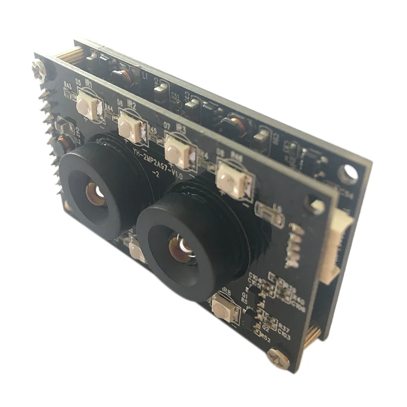 2MP USB плата модуля камеры с двойным объективом 90 градусов 1080P AR0230 CMOS сенсор ночной