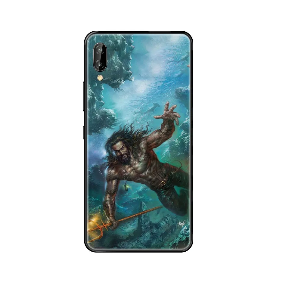 DC Aquaman Jason Momoa симпатичный чехол-бампер для телефона Huawei Honor Mate 5 6 7 8 9 10 20 A C X Lite |