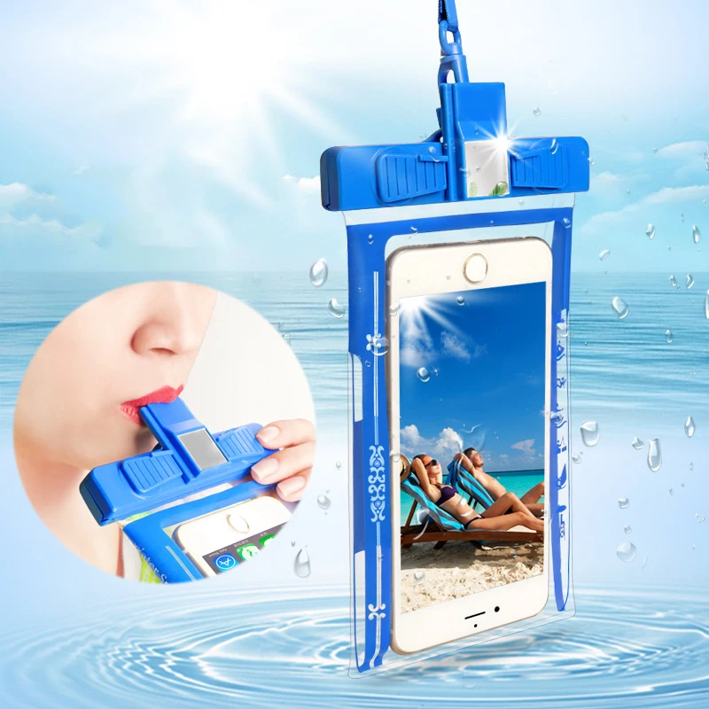 

Mobile Phone Sealed Protective Case Mobile Phone Bag Waterproof Bag Takeaway Special Rider Swimming Diving Set Mobile