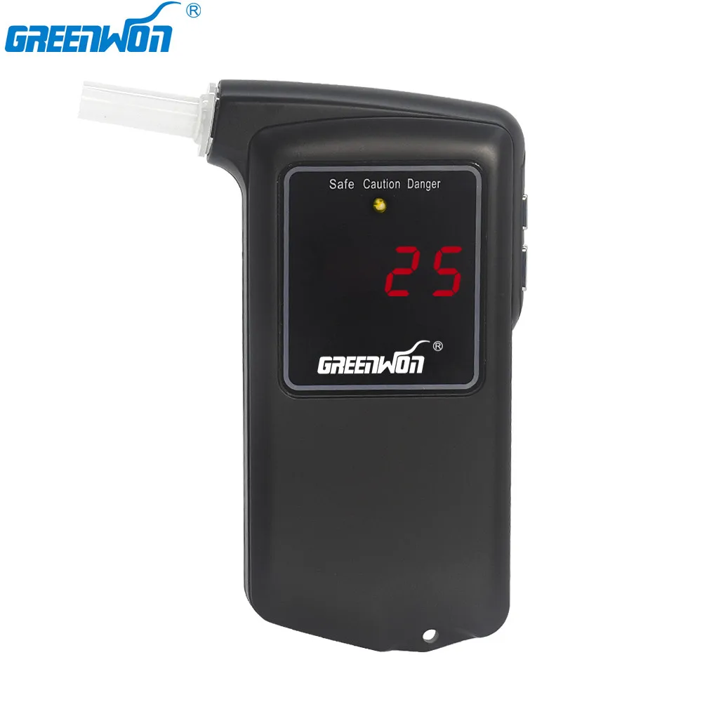 Цифровой алкотестер GREENWON AT858S высокоточный алкотестер|digital breath alcohol tester|alcohol