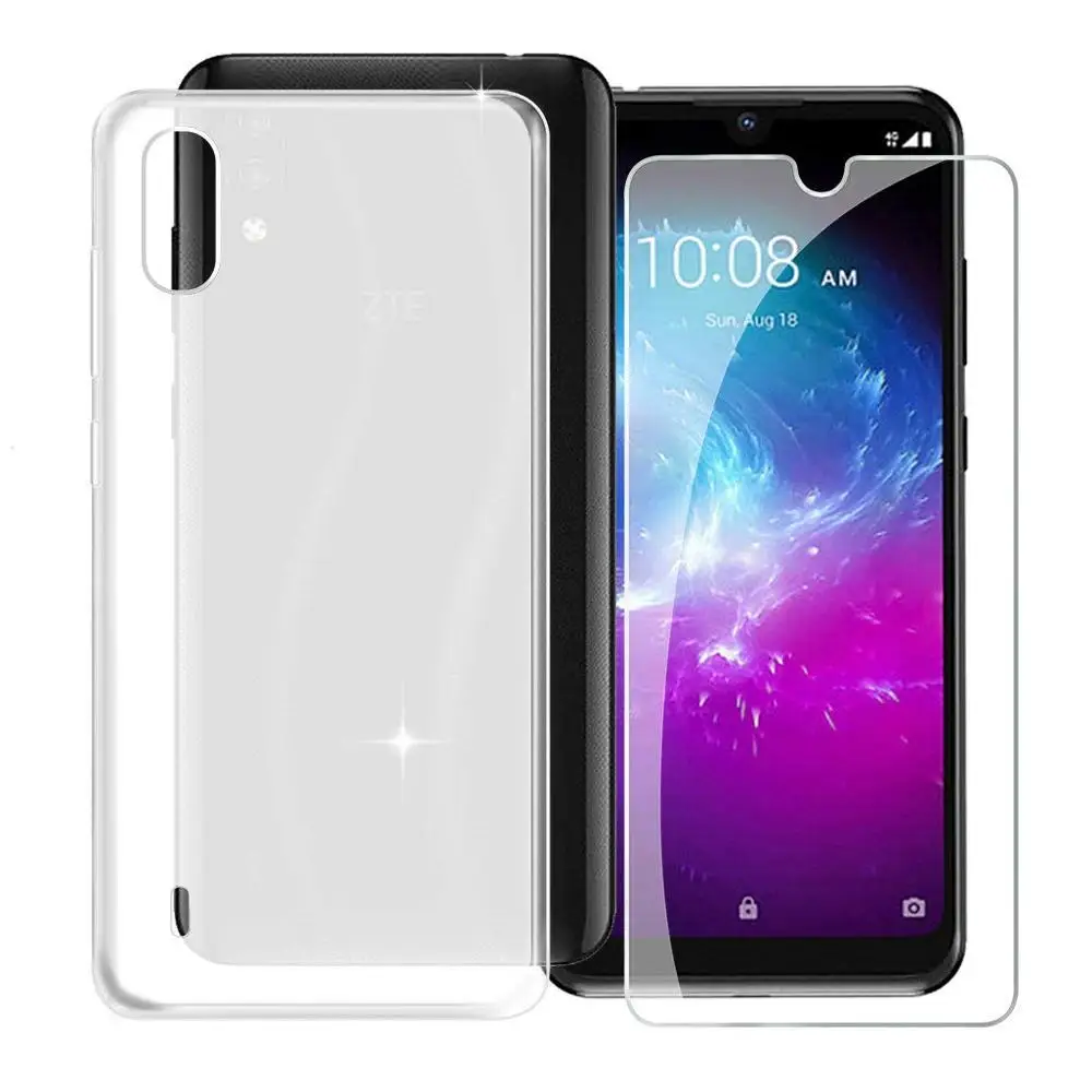 Чехол из мягкого закаленного стекла для ZTE Blade A5 2020 чехол ТПУ 2020|Бамперы| |