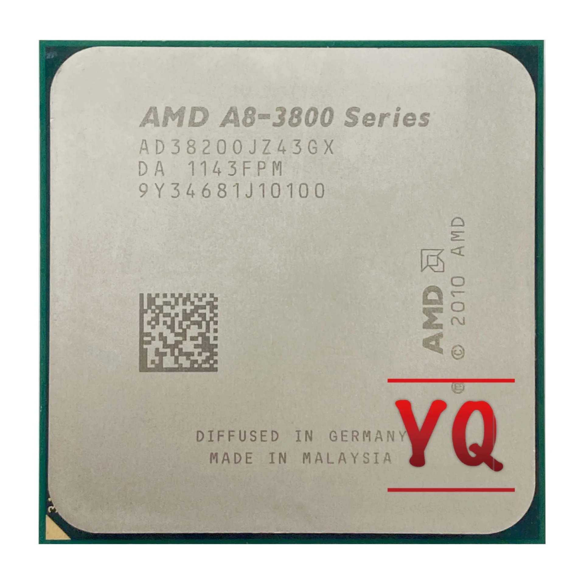AMD A8 Series 3820 2 5 ГГц Quad Core Процессор процессор AD3820OJZ43GX гнездо FM1|Процессоры| |