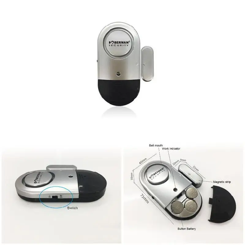 Высокое качество беспроводной дверной окна магнитный датчик детектор