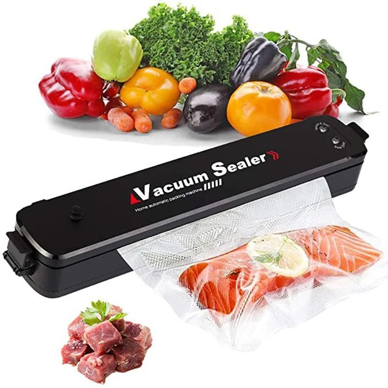 

Best Vacuum Sealer Machine 220V/110V Automatic Dry and Moist Food Modes Degasser Vacuum Packer with 10pcs Packing Bags