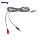 3 контакта, кабель с инфракрасным электродом, с 5 ядрами, коннектор, электроды, EMS, соединительная линия, терапевтическая прокладка, аксессуары для здоровья тела