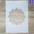 A4 A3 A2 размер DIY крафт Мандала трафарет для настенной живописи Скрапбукинг Фотоальбом декоративное тиснение бумажная карта