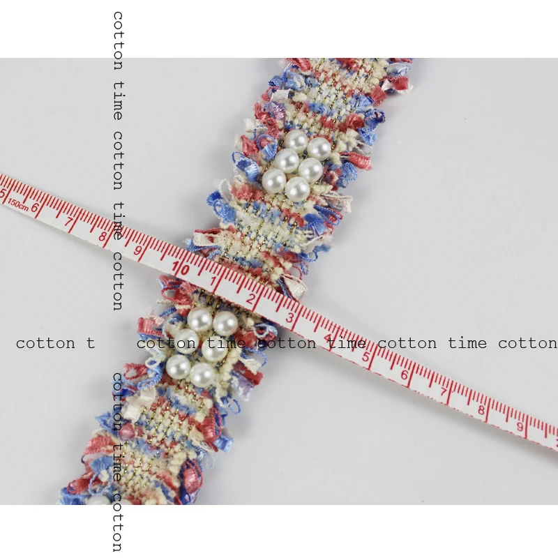 Твидовая отделка из бисера ширина 3 см|Кружево| |