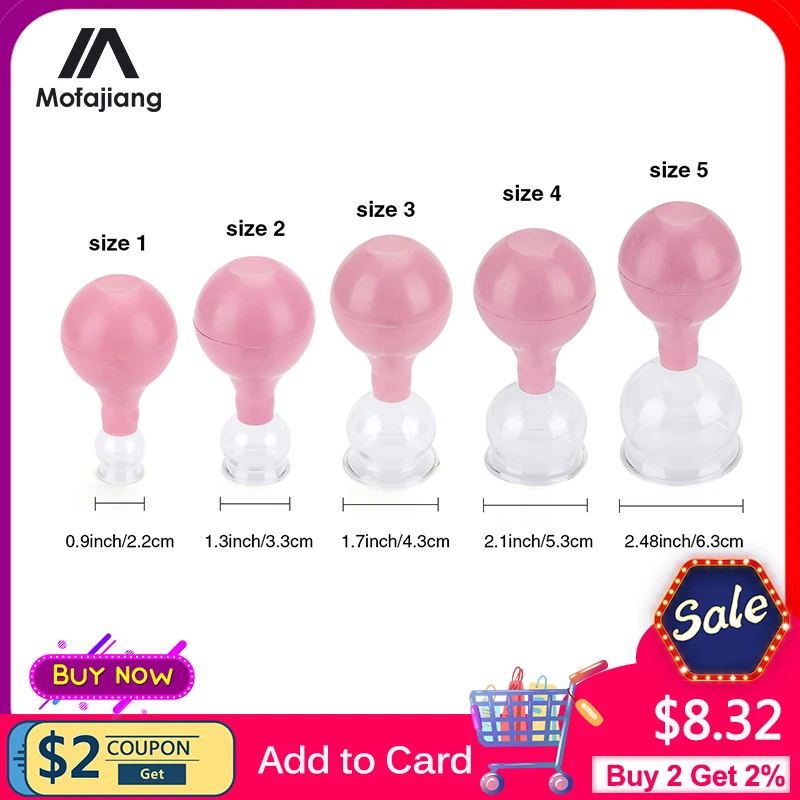 Стеклянные вакуумные банки с резиновой головкой медицинские для всей семьи