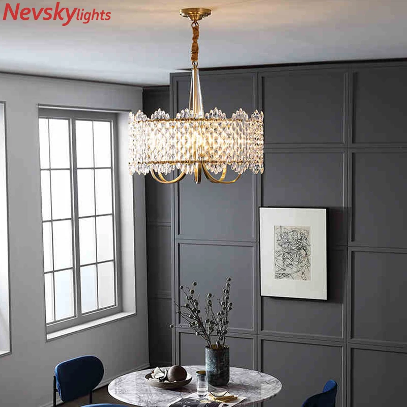 Современные стеклянные люстры для зала потолочные гостиной модная люстра в