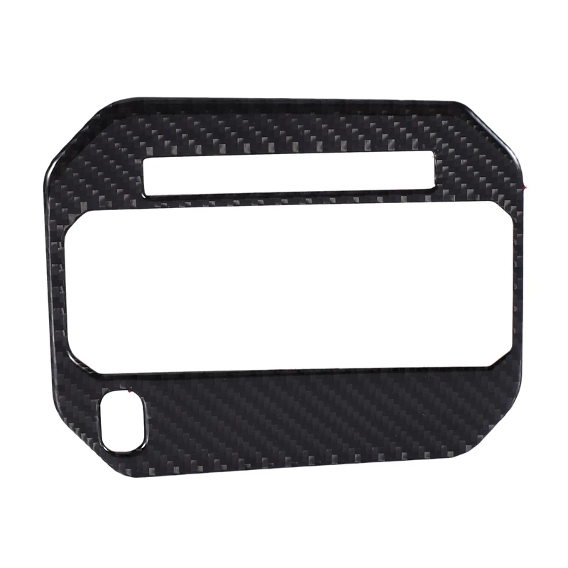 Черный чехол накладка из натурального углеродного волокна для автомобиля на