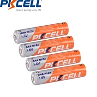 4pc pkcell aaa battery 1 6v ni zn aaa rechargeable batteries nizn aaa battery 900mwh and battery charger for aaaaa nizn battery