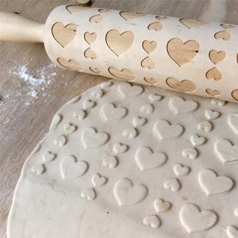 Хэллоуин Рождество тиснение Скалка выпечки печенье лапша фондан пирог тесто