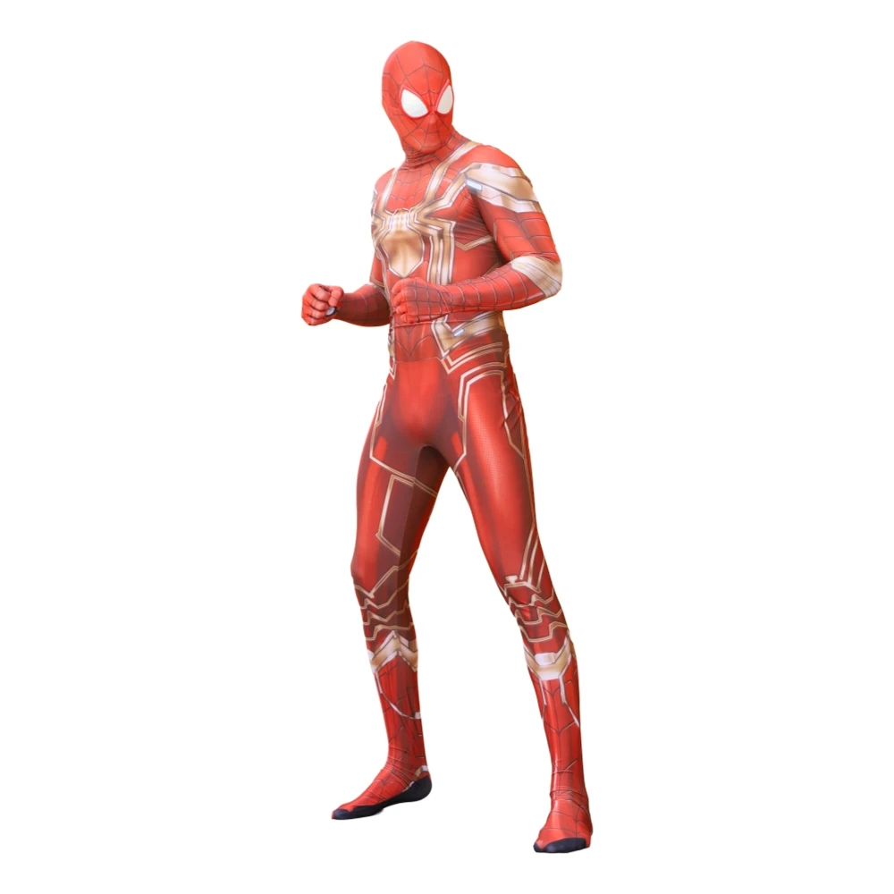 Комбинезоны с 3D принтом паука зентай супергерои косплей аниме Хэллоуин