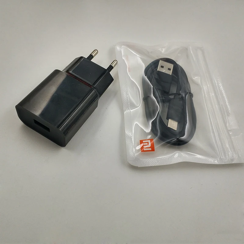 Xiao mi redmi note 8 7 k20 pro быстрое зарядное устройство 12V1. 5A адаптер QC3.0 Quick Charge type C кабель