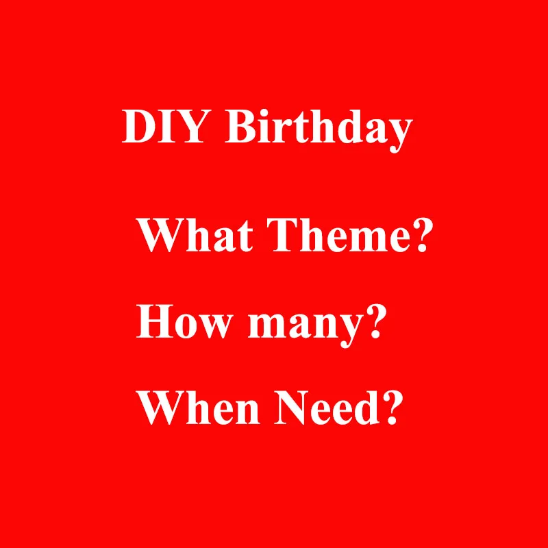 Украшения для вечеринок своими руками Набор одноразовой посуды Детские День