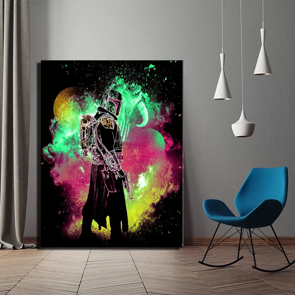 

Diamond Painting 5d SOUL OF THE BOUNTY HUNTER Handmade Needlework Home Decor Diamond Mosaic Cross Stitch Rhinestones Full Kit