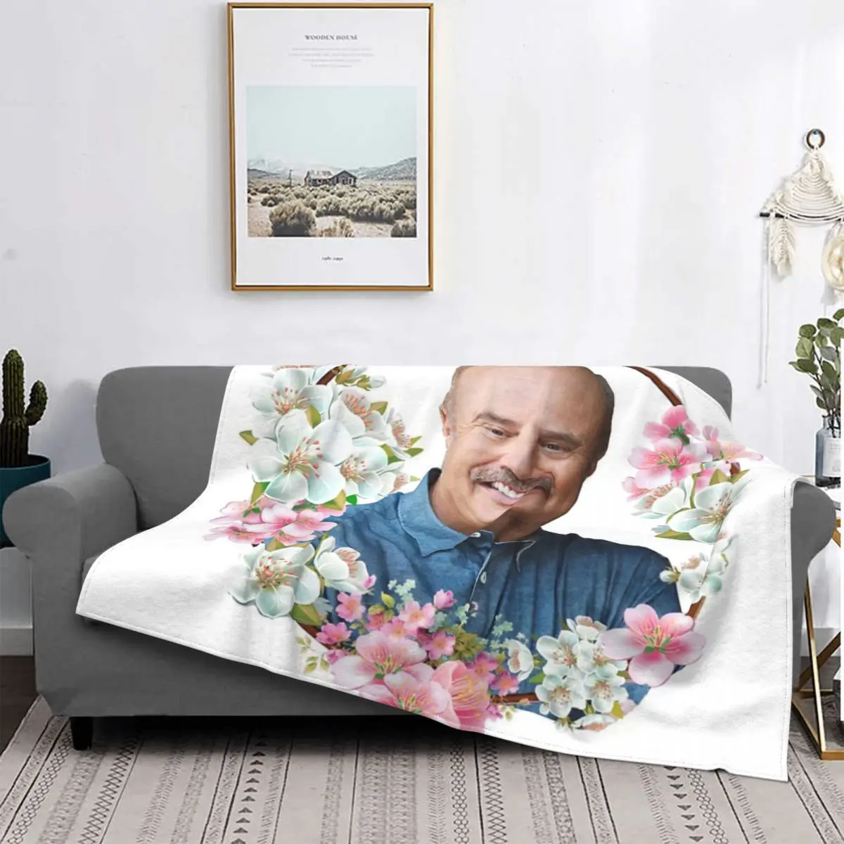 

Одеяло с голубыми цветами Доктор Фил, покрывало на кровать, клетчатое покрывало на кровать, аниме плюшевое двойное одеяло, пляжное полотенц...