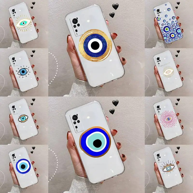 

Evil Eye Third Eye Phone Case Transparent For VIVO NEX V Z Y X 17 15 11 9 6 5 3 1 i S MAX PRO X 20SE Soft TPU Mobile bags