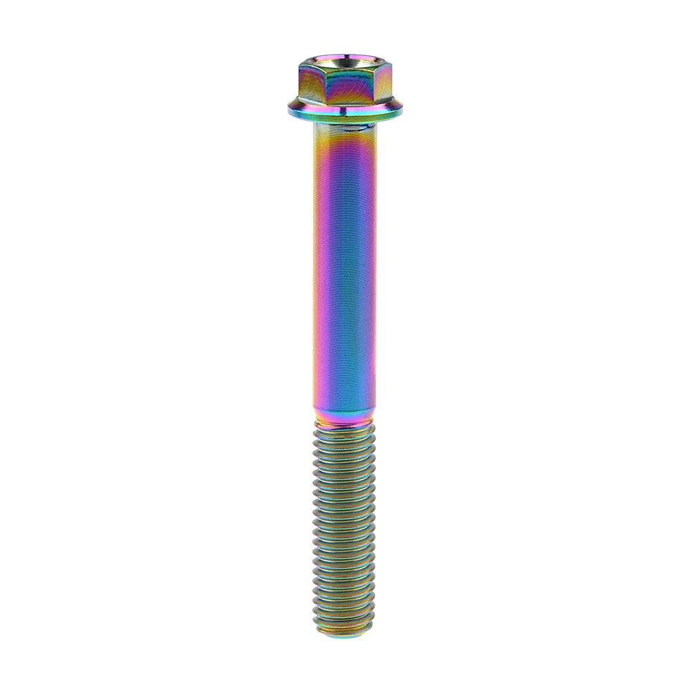 Титановый фланцевый шестигранный маленький болт Xingxi M8X15 20 25 30 35 40 45 50 55 60 65