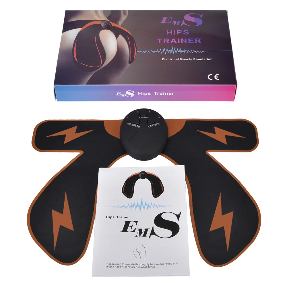 EMS тренажер для бедер массажер похудения мышц брюшной полости стимулятор