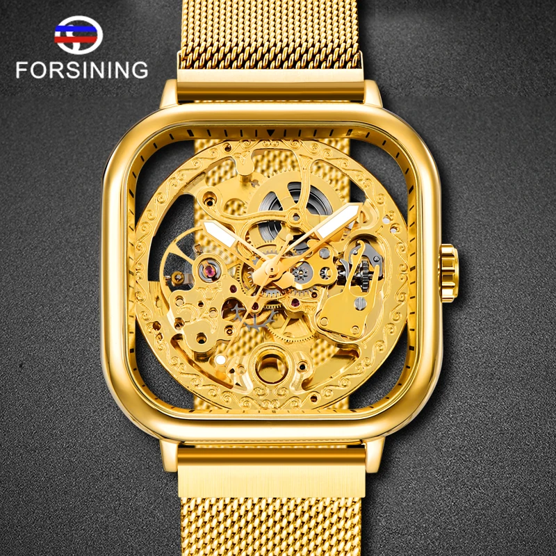 

FORSINING Men Watch Top Luxury Brand Fashion Sports Mechanical Watches Mens Business Waterproof Wristwatch Relogio Masculino