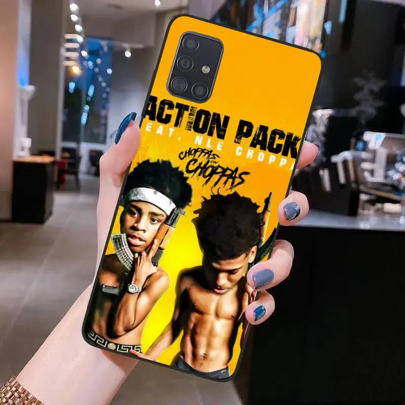 Мягкий чехол для телефона HUAGETOP Rapper NLE Chopper pa Samsung S20 plus Ultra S6 S7 edge S8 S9 S10 5G lite 2020 |