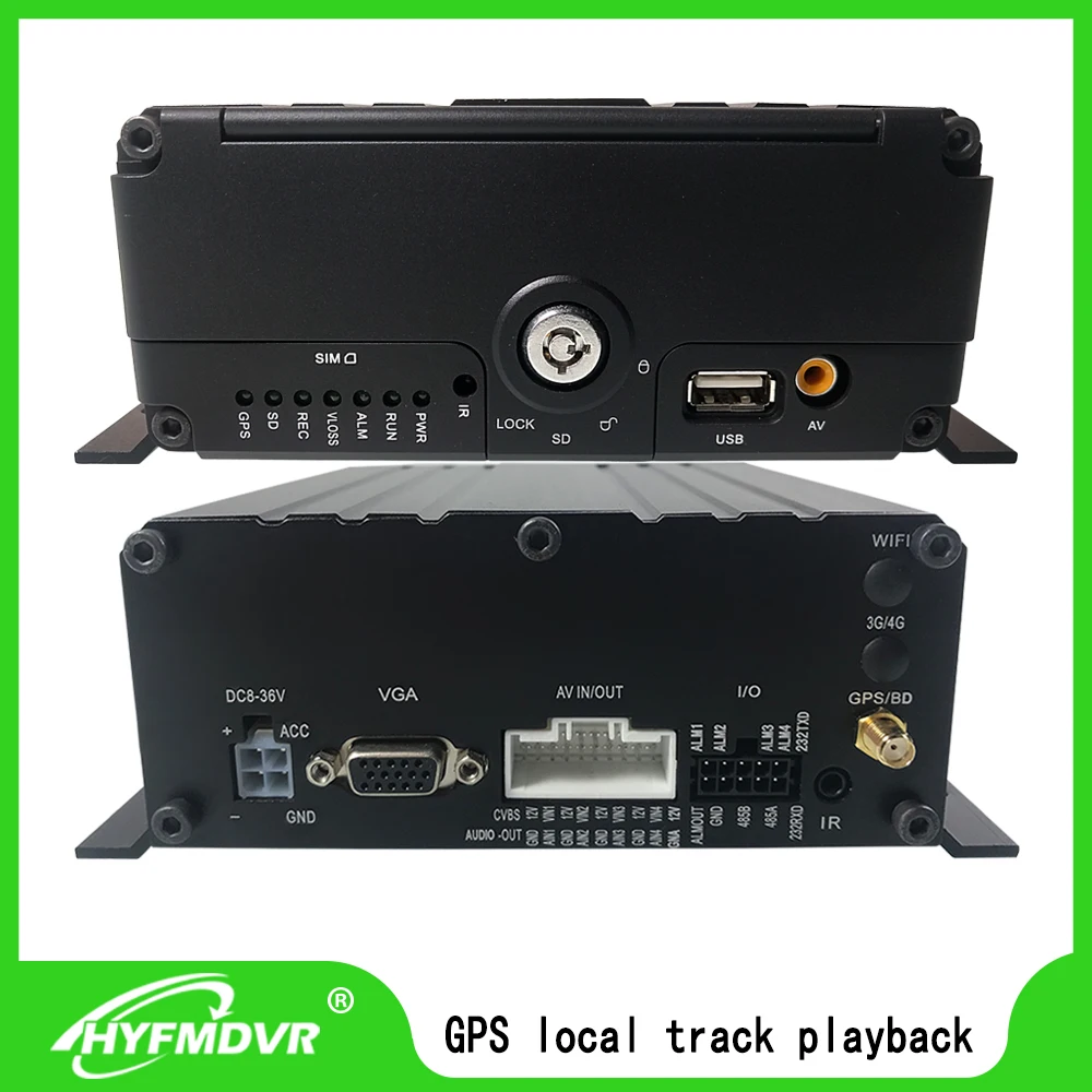 

Hot selling 1080p HDD Vehicle GPS Tracker Bus MDVR