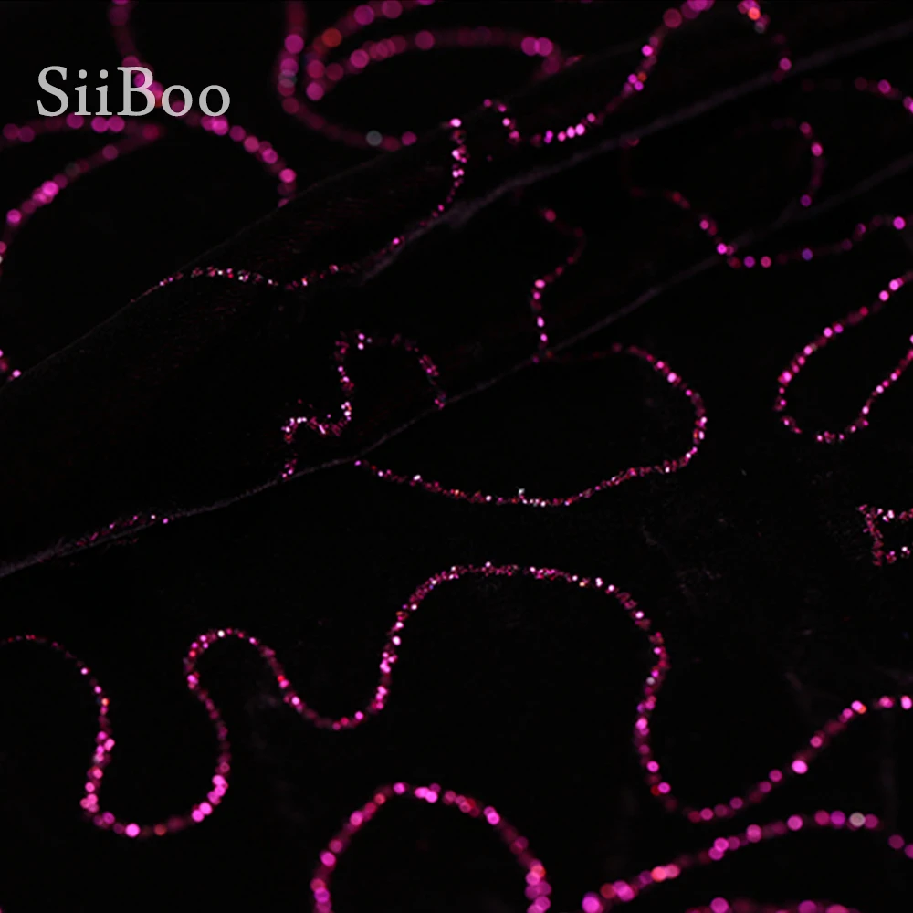 Американский осенний роскошный стиль Красный Фиолетовый Бронзовый