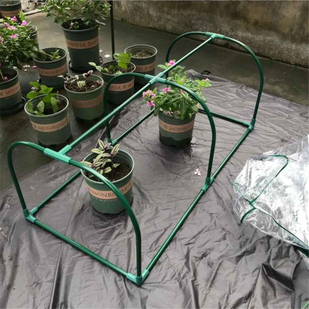 Новый прозрачный миниатюрный навес многоярусный сарай небольшая теплица