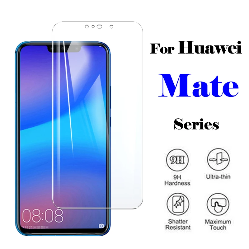 Защитная пленка для Huawei Mate 10 20 Lite Pro Light Pantalla En Huawai Mate20 Tremp|Защитные стёкла и плёнки