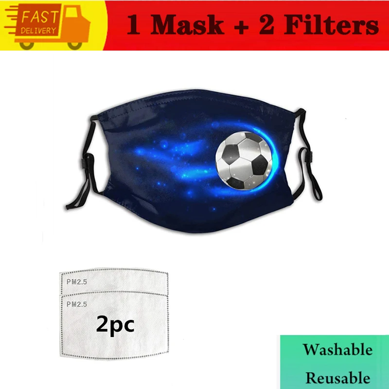 

1 шт., маска для лица с фильтром из активированного угля