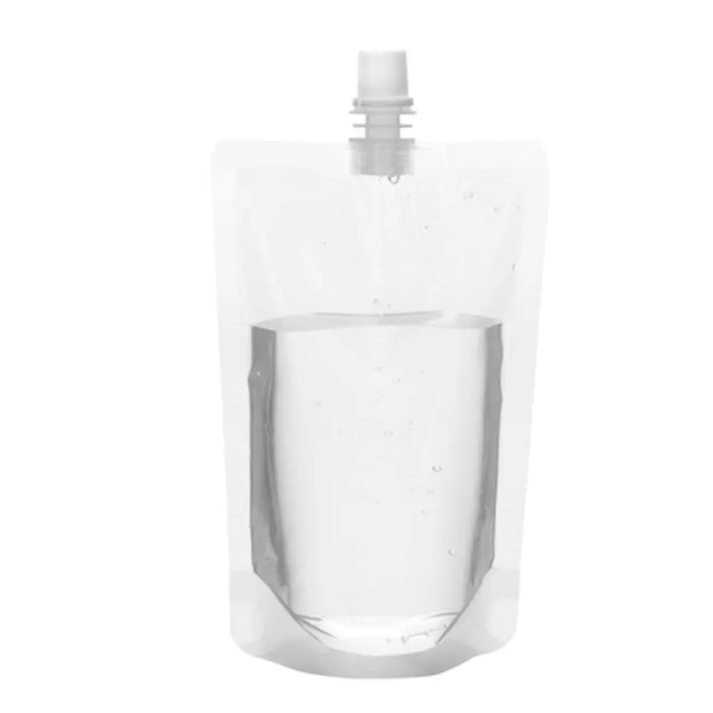 Пакеты для напитков пакеты молока с насадкой одноразовые упаковка прозрачные