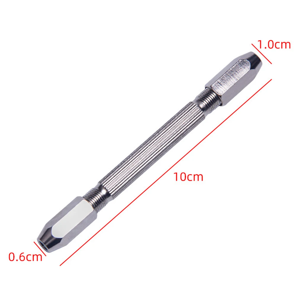 0 8-3 мм алюминиевые ручные сверла с коробкой 10 шт. твист сверло булавка Отверстие