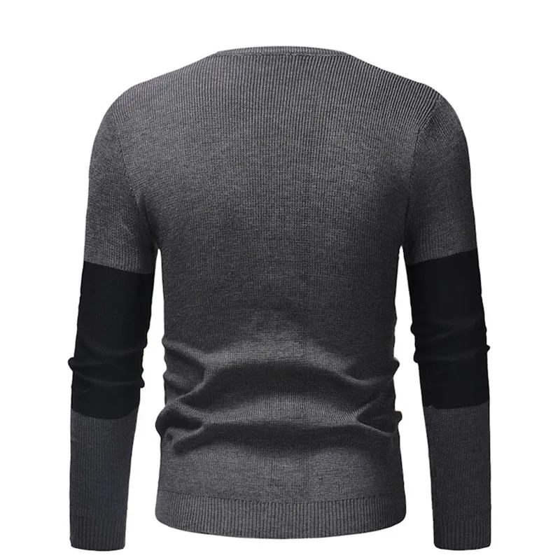 Новинка весна осень и зима 2021 модный удобный мужской свитер с круглым вырезом