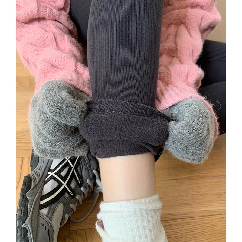 

Women's Trousers for Fall/winter 2021 New Leggings Can Be Worn Outside, High-waisted, Slim-fit, Thin, High-elastic Thermal Pants