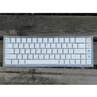 pbt fuyu theme keycaps dye sublimation mechanical keyboard key cap cherry profile