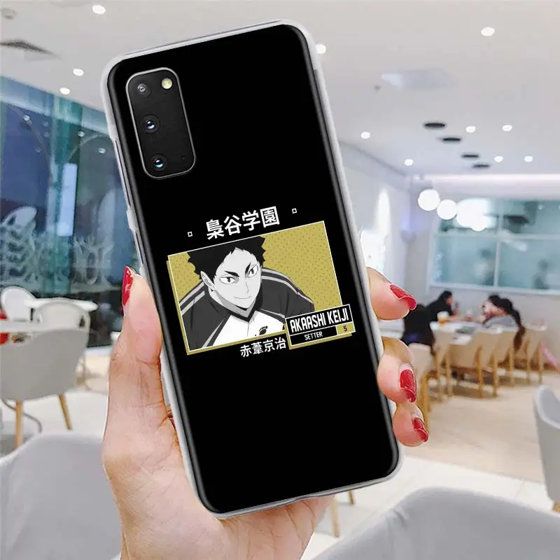 

Haikyuu Hinata Attacks Phone Case For Samsung Galaxy S21 Ultra S20 FE 5G 8 9 10 Plus S20 Plus S20 Ultra Back Cover Coque Capa