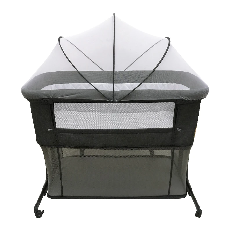 

Детская кроватка москитная сетка летняя купольная сетка для занавесок Складная безопасная детская кроватка комарная сетка