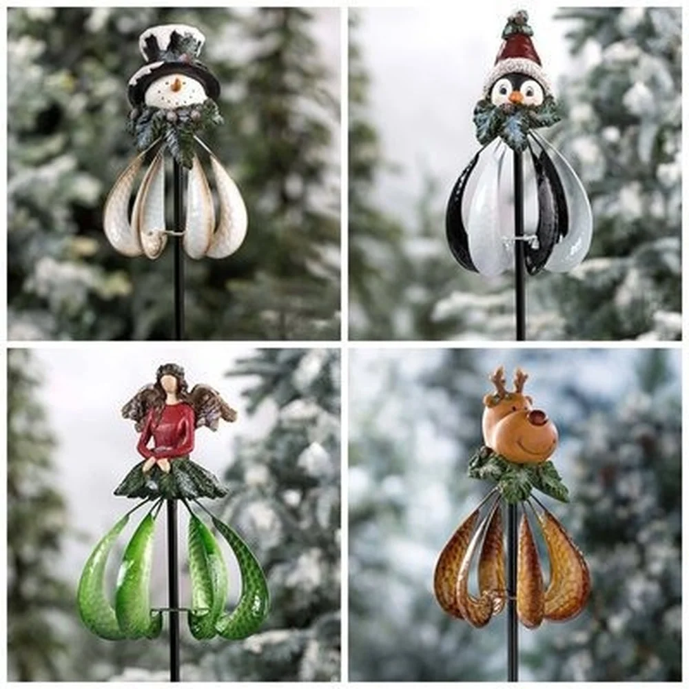 

2021 Christmas Garden Wind Spinner Christmas garden wind spinner