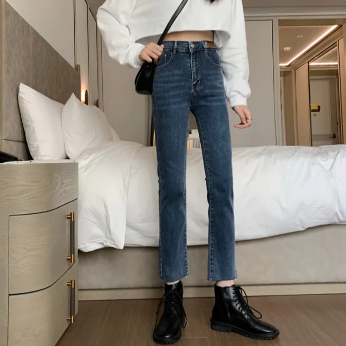 Дешевые оптовые продажи 2021 весна лето осень новые модные повседневные джинсовые