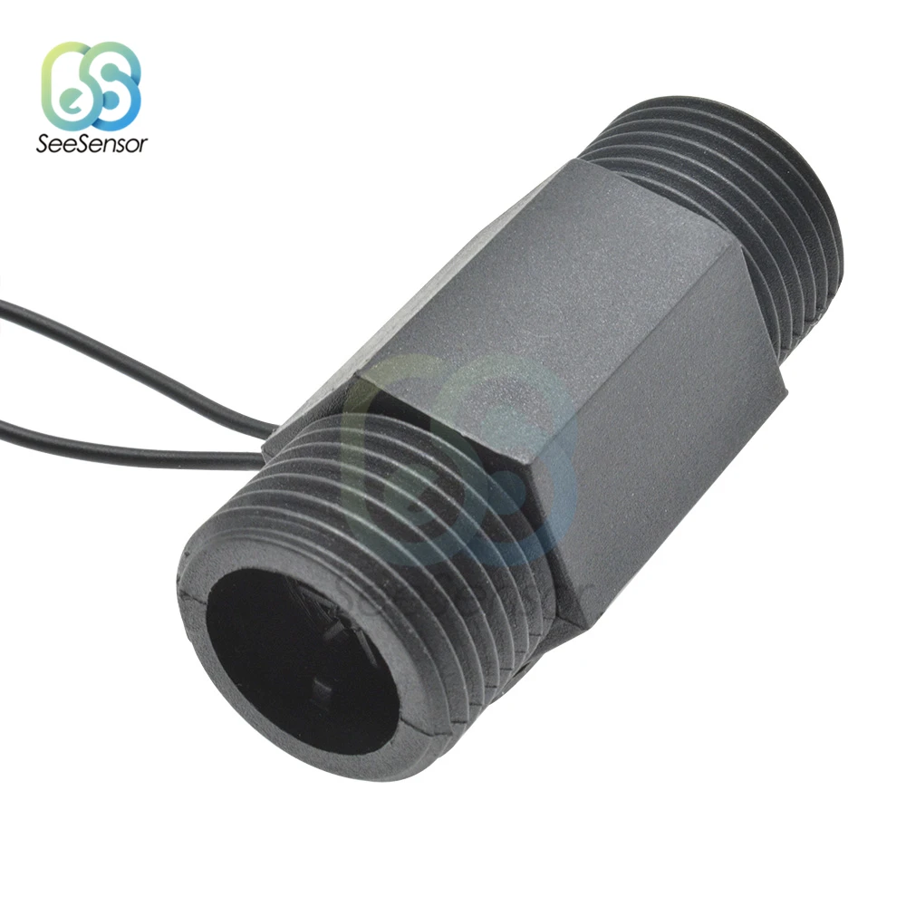 Магнитный пластиковый Датчик потока воды 220 В 3 А переменного тока переключатель