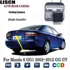 Камера заднего вида для Mazda 6 GG1 2002-2012 GG GY wagon CCD с ночным видением, камера заднего вида для номерного знака