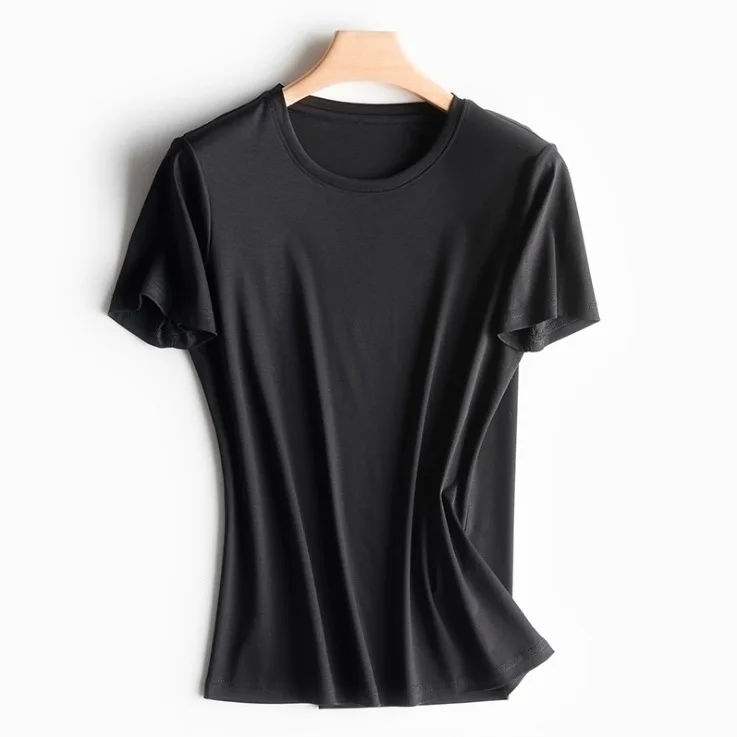 

New Summer loose classic quality soft casual breathable women's Short Sleeve T-Shirt